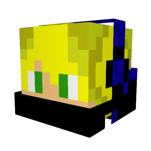 __Syniox__ Minecraft avatar head, 3D render