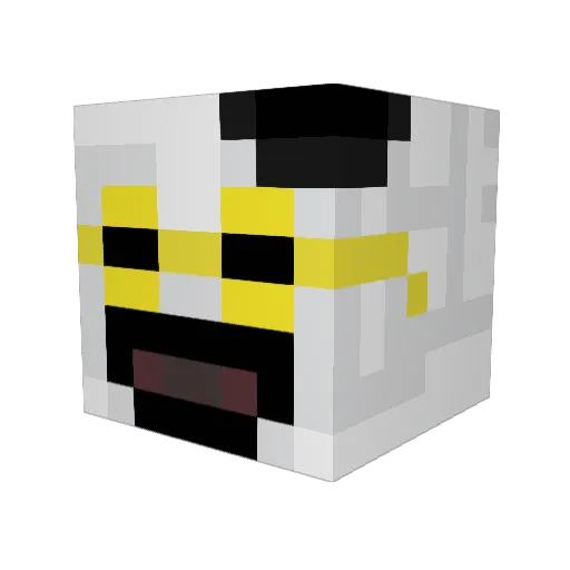 __Syno__ Minecraft avatar head, 3D render