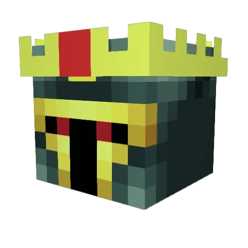 __TeddyG__ Minecraft avatar head, 3D render