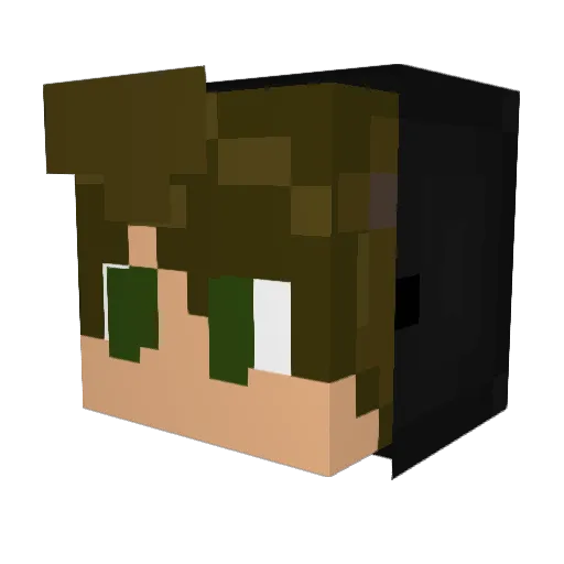 __The_Warrior__ Minecraft avatar head, 3D render