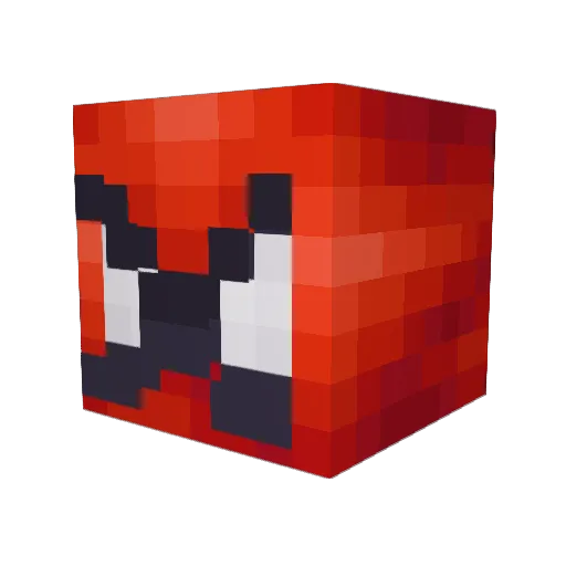 __TimCraft__ Minecraft avatar head, 3D render