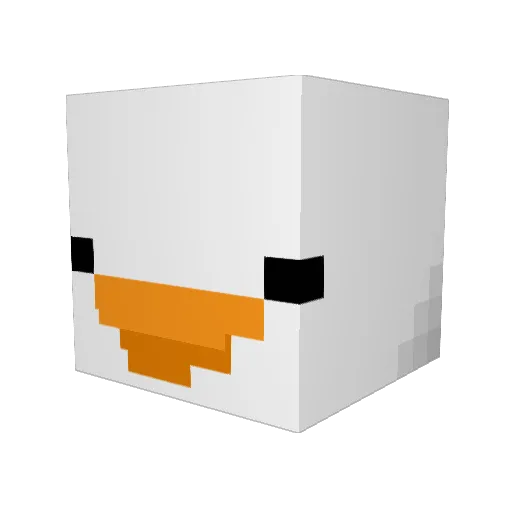 __Tosa_ Minecraft avatar head, 3D render