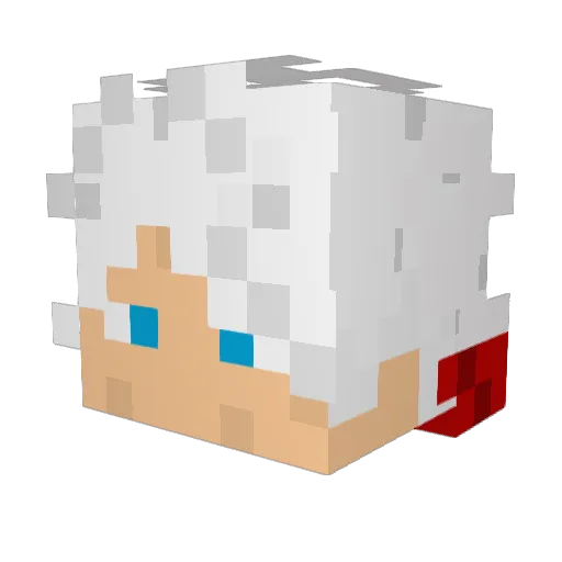 __Trickster___ Minecraft avatar head, 3D render
