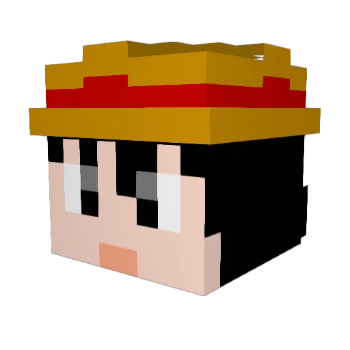 __Tryst Minecraft avatar head, 3D render
