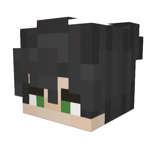 __U1tra__ Minecraft avatar head, 3D render