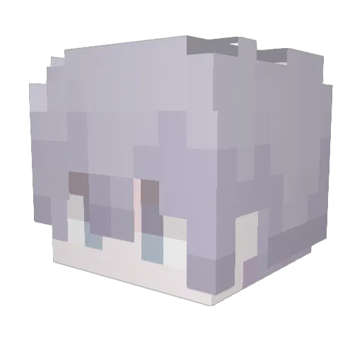 __UNDO Minecraft avatar head, 3D render