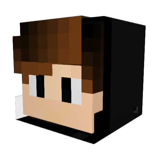 __Unknownentity_ Minecraft avatar head, 3D render