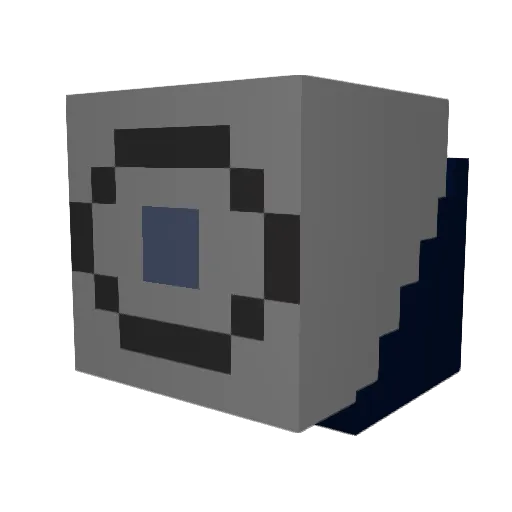 __Unnamed_ Minecraft avatar head, 3D render