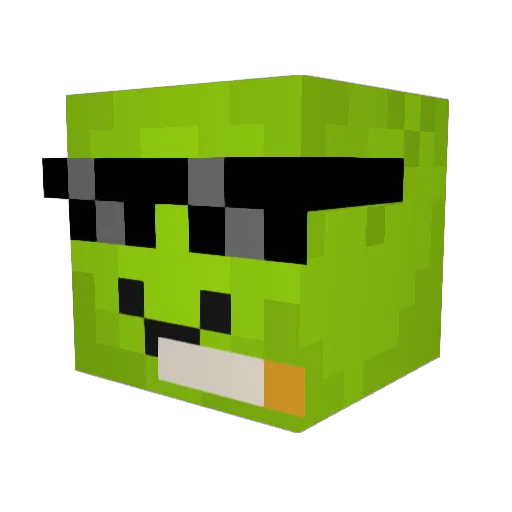 __VViTCH__ Minecraft avatar head, 3D render