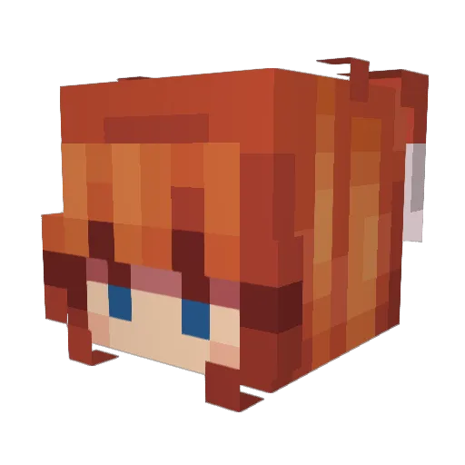 __Veronicaa__ Minecraft avatar head, 3D render
