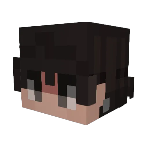 __Vic Minecraft avatar head, 3D render
