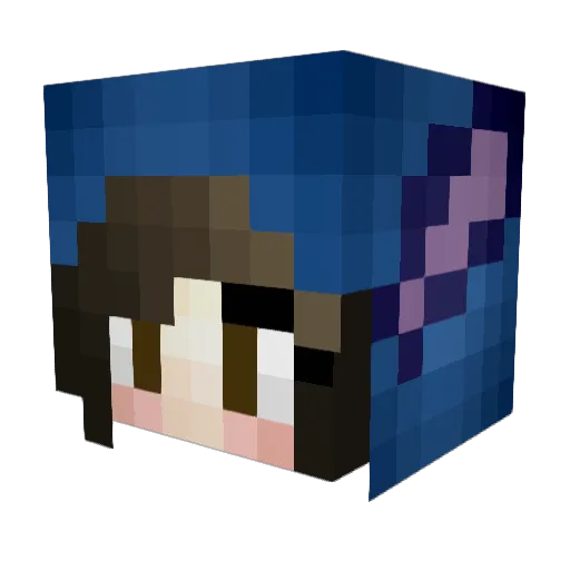 __Vicente98__ Minecraft avatar head, 3D render