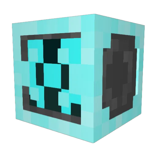 __Vil__ Minecraft avatar head, 3D render