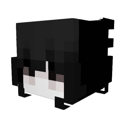 __Voodoo Minecraft avatar head, 3D render