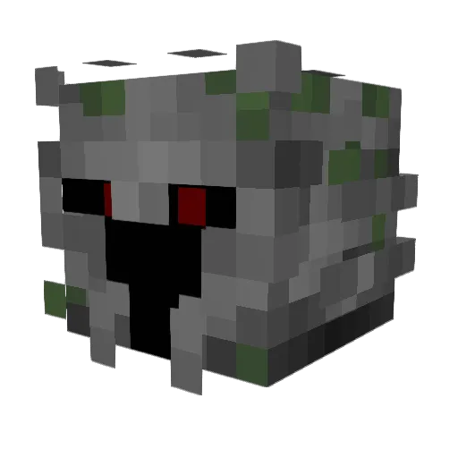 __Watcher__ Minecraft avatar head, 3D render