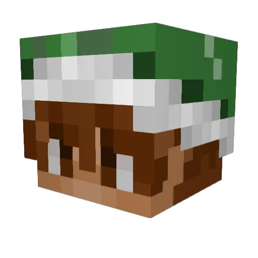 __WaterSheep__ Minecraft avatar head, 3D render