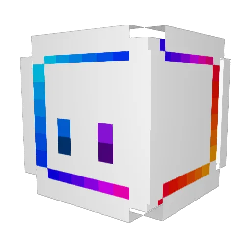 __Xavi_ Minecraft avatar head, 3D render