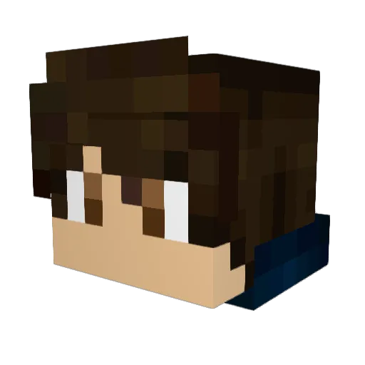 __XplOsiOn__ Minecraft avatar head, 3D render