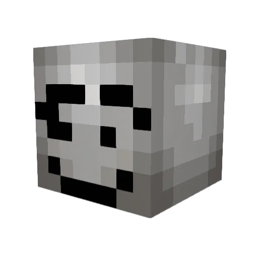 __Y1ko Minecraft avatar head, 3D render