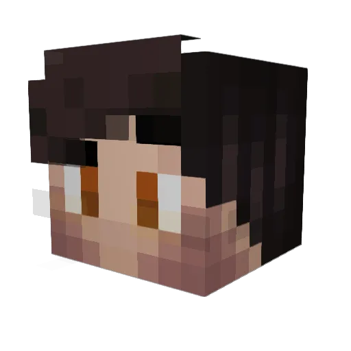 __Yuma__ Minecraft avatar head, 3D render