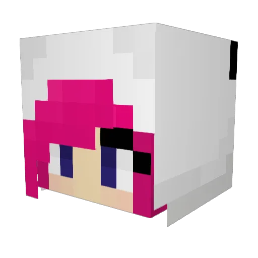 __Zima__ Minecraft avatar head, 3D render