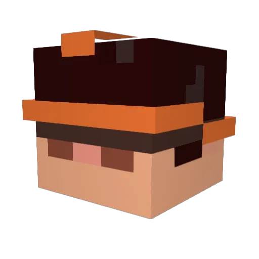 ___Alkis___ Minecraft avatar head, 3D render