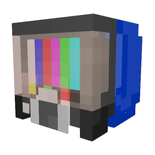 ___B4ba___ Minecraft avatar head, 3D render