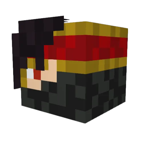 ___Bandit___ Minecraft avatar head, 3D render