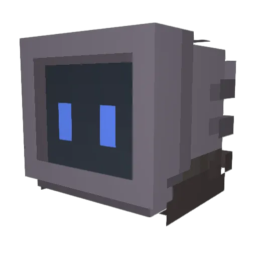 ___Beep__ Minecraft avatar head, 3D render