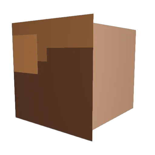 ___Bored___ Minecraft avatar head, 3D render