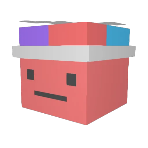 ___Daddy____ Minecraft avatar head, 3D render
