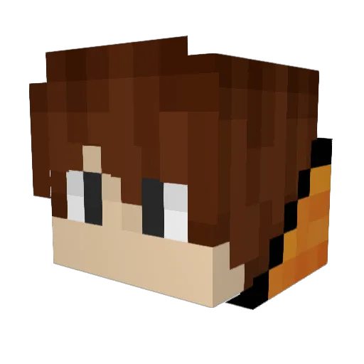 ___Dozer___ Minecraft avatar head, 3D render