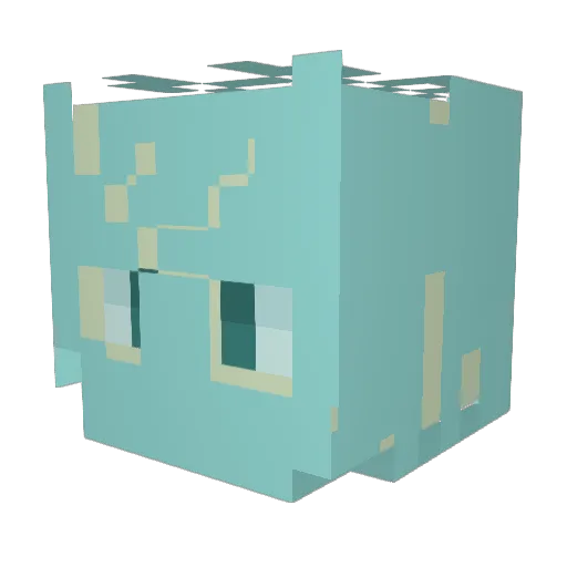 ___Harpy___ Minecraft avatar head, 3D render