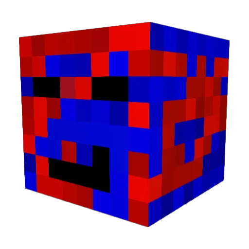 ___Ludde___ Minecraft avatar head, 3D render