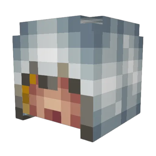 ___SalihRs___ Minecraft avatar head, 3D render