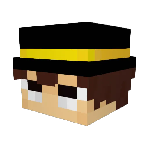 ___Shibe___ Minecraft avatar head, 3D render