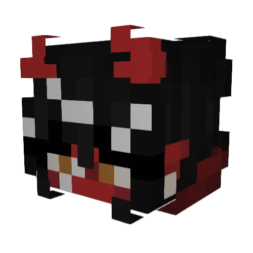 ___Shuya___ Minecraft avatar head, 3D render