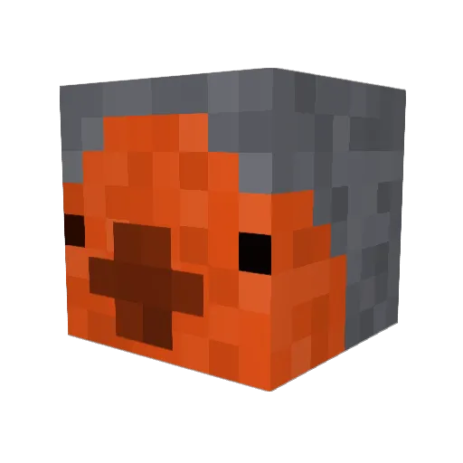 ___Sparrow__ Minecraft avatar head, 3D render