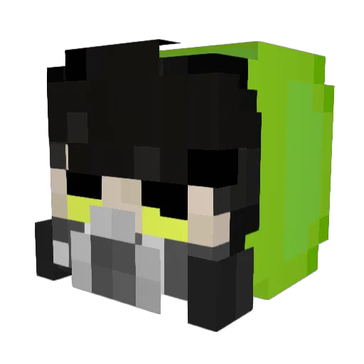 ___TOXIC_TOXA___ Minecraft avatar head, 3D render