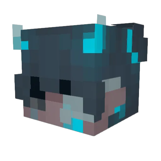 ___VENI___ Minecraft avatar head, 3D render