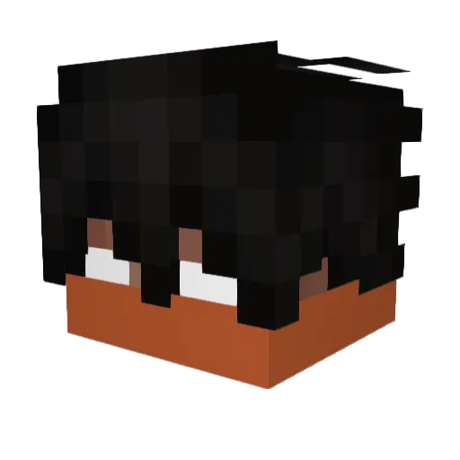 ___Whisper___ Minecraft avatar head, 3D render