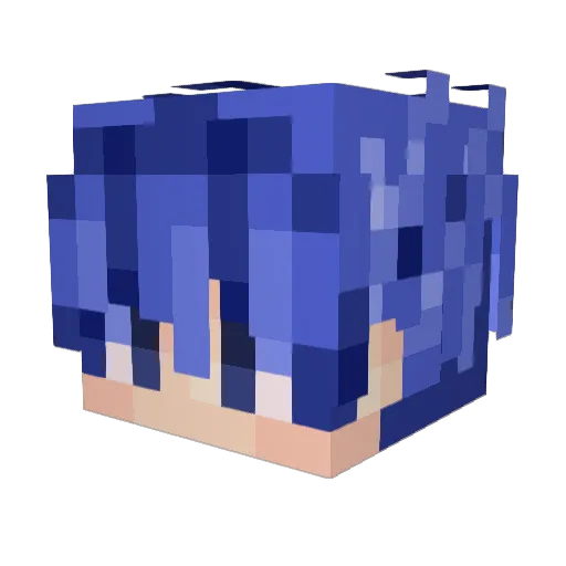 ___YEAP__ Minecraft avatar head, 3D render