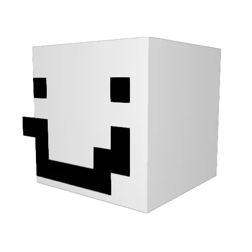 ___Yeah____ Minecraft avatar head, 3D render
