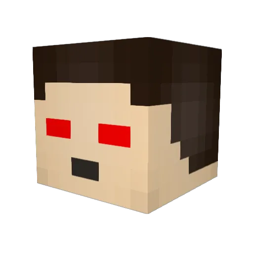 ____DuKe_____ Minecraft avatar head, 3D render