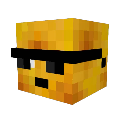 ____Henk____ Minecraft avatar head, 3D render