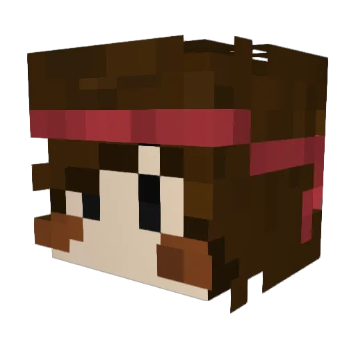 ____MAR____ Minecraft avatar head, 3D render