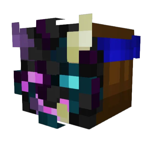 ____Zephyr Minecraft avatar head, 3D render