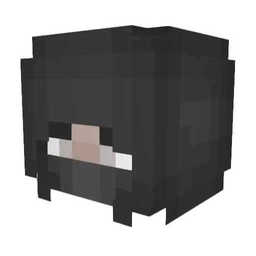 _____BEANS______ Minecraft avatar head, 3D render
