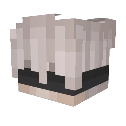 _____KIRA_____ Minecraft avatar head, 3D render