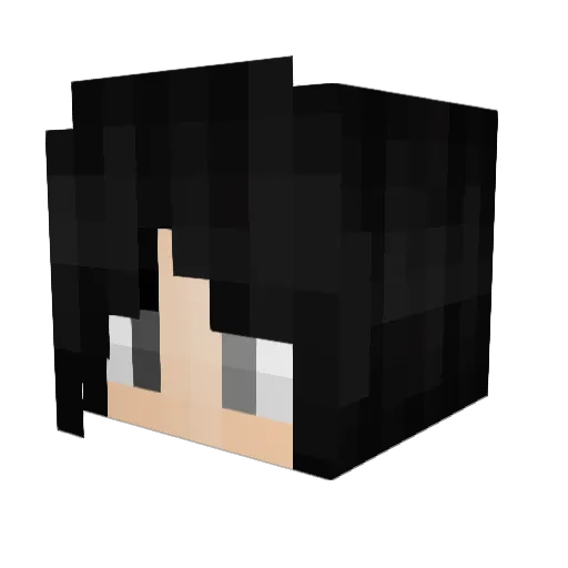 _____Lili_____ Minecraft avatar head, 3D render